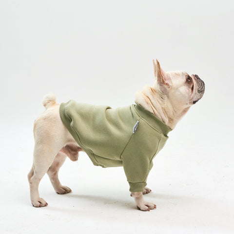 Warm cotton Sweatshirt Olive for BULLY